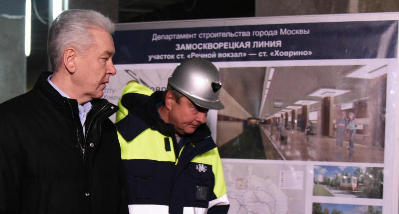 Станцию «Ховрино» Замоскворецкой линии метро построят в 2017 году