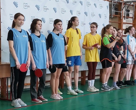Ребята из Школьного спортивного клуба «Альянс» приняли участие соревнованиях по настольному теннису