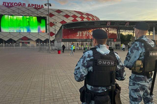 В Москве росгвардейцы приняли участие в обеспечении безопасности во время проведения спортивных мероприятий